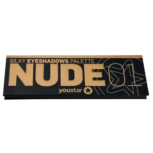 پالت سایه چشم برند یو استار (۱۲ رنگ) مدل Nude - شماره ۰۱