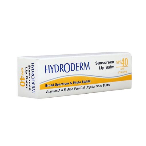 بالم لب هیدرودرم حاوی ضد آفتاب SPF40